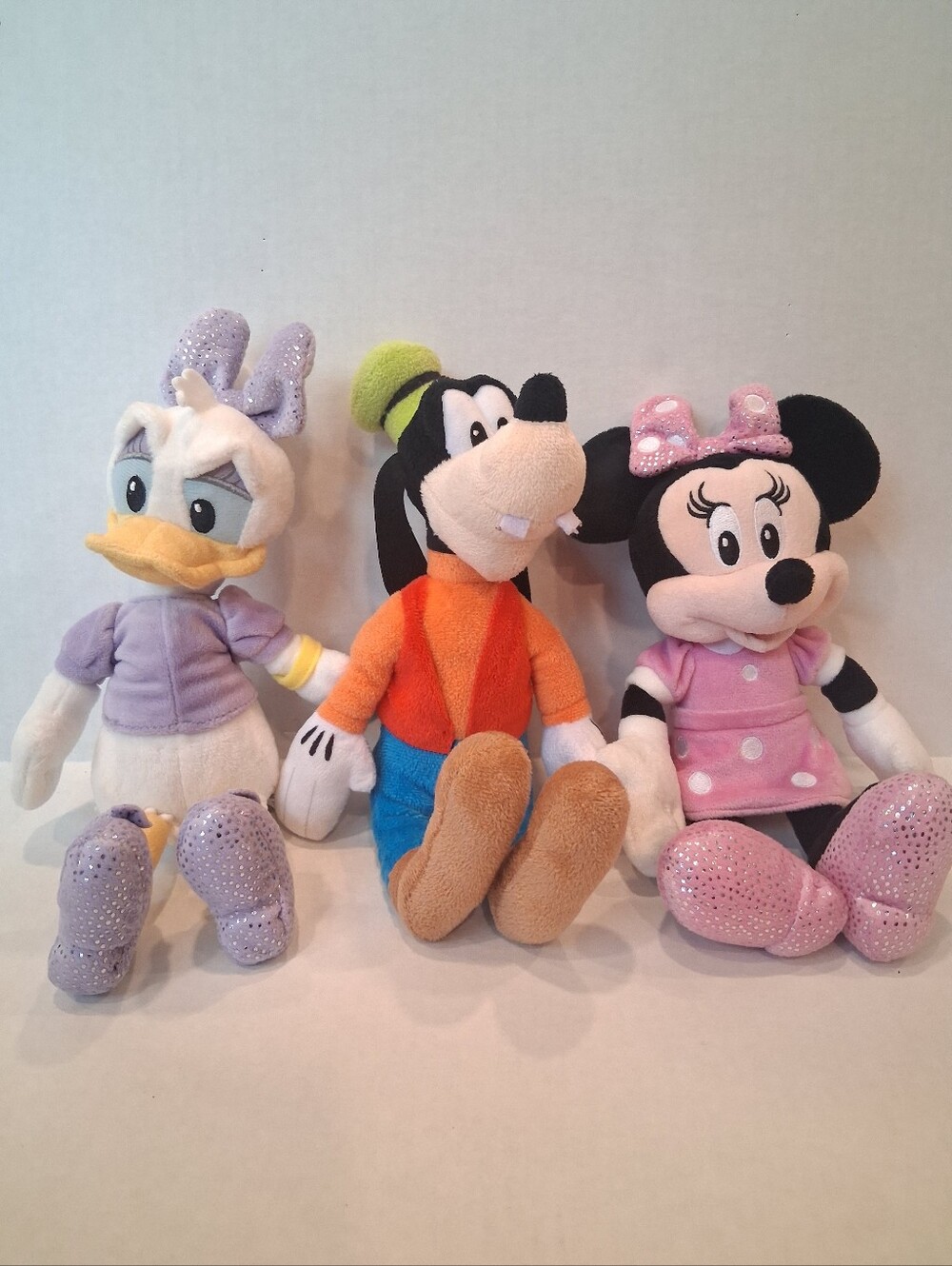 Mickey Mouse Clubhouse Plush Daisy Duck, Goofy, Minnie Mouse